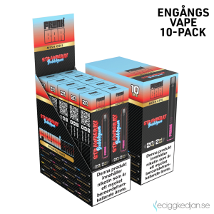 Frunk Bar Mesh | Strawberry Bubblegum | Engångs Vape | 20mg | 10pack