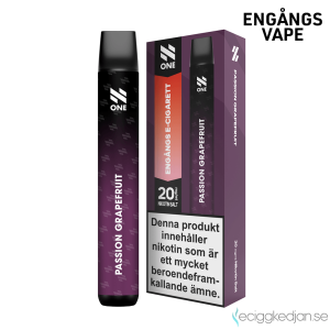 N ONE | Passion Grapefruit | Engångs Vape
