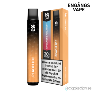 N ONE | Peach Ice | Engångs Vape