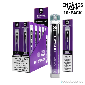 N One Crystal Mesh | Berry Blast | Engångs Vape | 20mg | 10pack