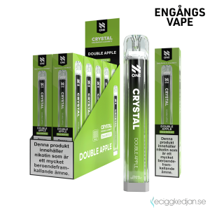 N One Crystal Mesh | Double Apple | Engångs Vape | 20mg | 10pack