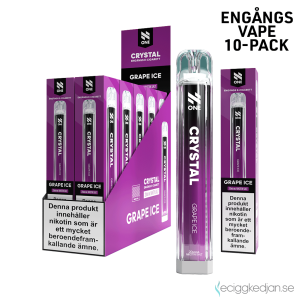 N One Crystal Mesh | Grape Ice | Engångs Vape | 20mg | 10pack