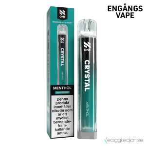 N One Crystal Mesh | Menthol | Engångs Vape | 20mg