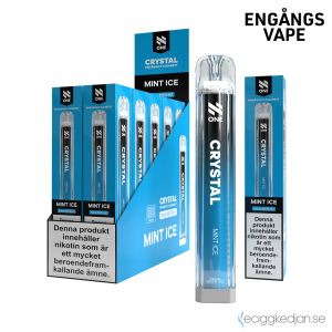 N One Crystal Mesh | Mint Ice | Engångs Vape | 20mg | 10pack
