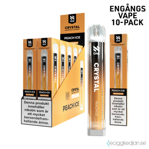 N One Crystal Mesh | Peach Ice | Engångs Vape | 20mg | 10pack