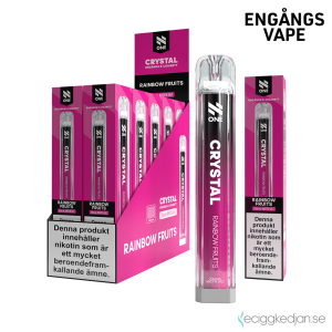 N One Crystal Mesh | Rainbow Fruits | Engångs Vape | 20mg | 10pack