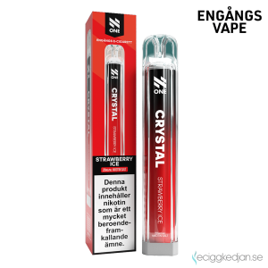 N One Crystal Mesh | Strawberry Ice | Engångs Vape | 20mg
