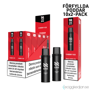N One Mesh Pod V2 | Cherry Ice | Förfylld Pod | 2*10pack