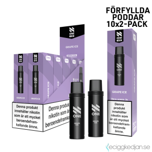 N One Mesh Pod V2 | Grape Ice | Förfylld Pod | 2*10pack