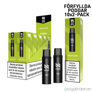 N One Mesh Pod V2 | Lemon Lime | Förfylld Pod | 2*10pack