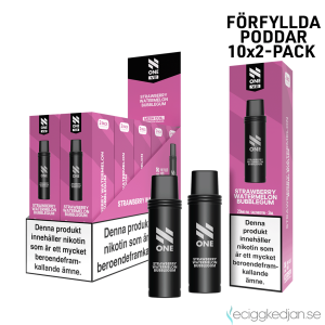 N One Mesh Pod V2 | Strawberry Watermelon Bubblegum | Förfylld Pod | 2*10pack