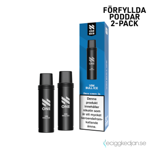 N One Mesh Pod V2 | Vimbull Ice | Förfylld Pod | 2pack