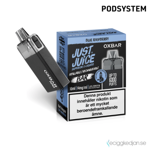 Just Juice Oxbar | Blue Raspberry | 2ml 14mg