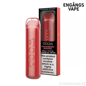 Voom Iris | Strawberry Banana | Engångs Vape | OBS!! Utgånget Datum