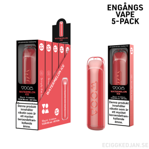 Voom Iris | Watermelon Ice | Engångs Vape | 20mg | 5pack | OBS!! Utgånget Datum