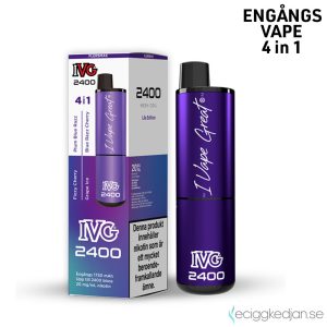 IVG 2400 4in1 Mesh | Purple Edition 4*2ml | Engångs Vape | 20mg