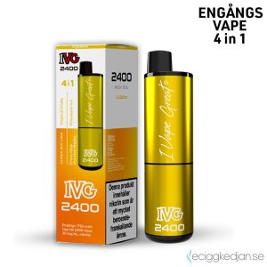 IVG 2400 4in1 Mesh | Yellow Edition 4*2ml | Engångs Vape | 20mg