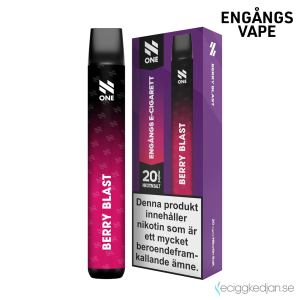 N ONE | Berry Blast | Engångs Vape | OBS!! Utgånget Datum
