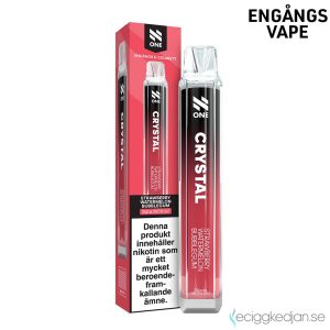 N One Crystal Mesh | Strawberry Watermelon Bubblegum | Engångs Vape | 20mg