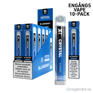 N One Crystal Mesh | Blueberry | Engångs Vape | 20mg | 10pack