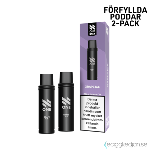 N One Mesh Pod V2 | Grape Ice | Förfylld Pod | 2pack