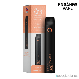 Pod Salt Go ZERO 2500 | Cantaloupe Ice | Engångs Vape | 0mg | 7ml